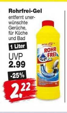 Rohrfrei-Gel