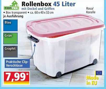 Rollenbox 45 Liter