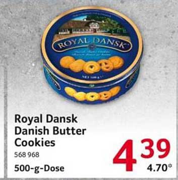 Royal Dansk Danish Butter Cookies