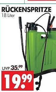 RÜCKENSPRITZE 18 Liter