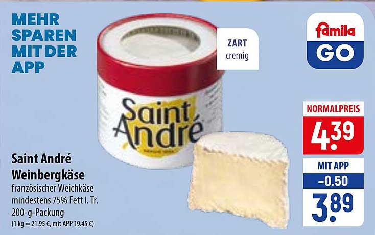 Saint André Weinbergkäse