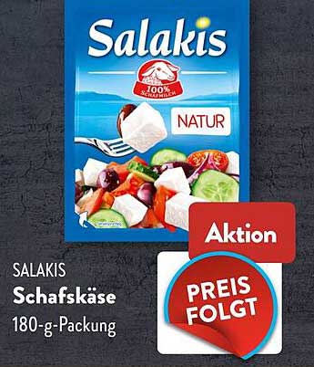 Salakis Schafskäse 180-g-Packung