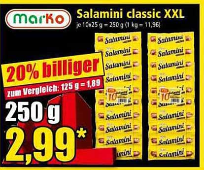 Salamini classic XXL