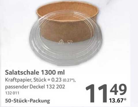 Salatschale 1300 ml