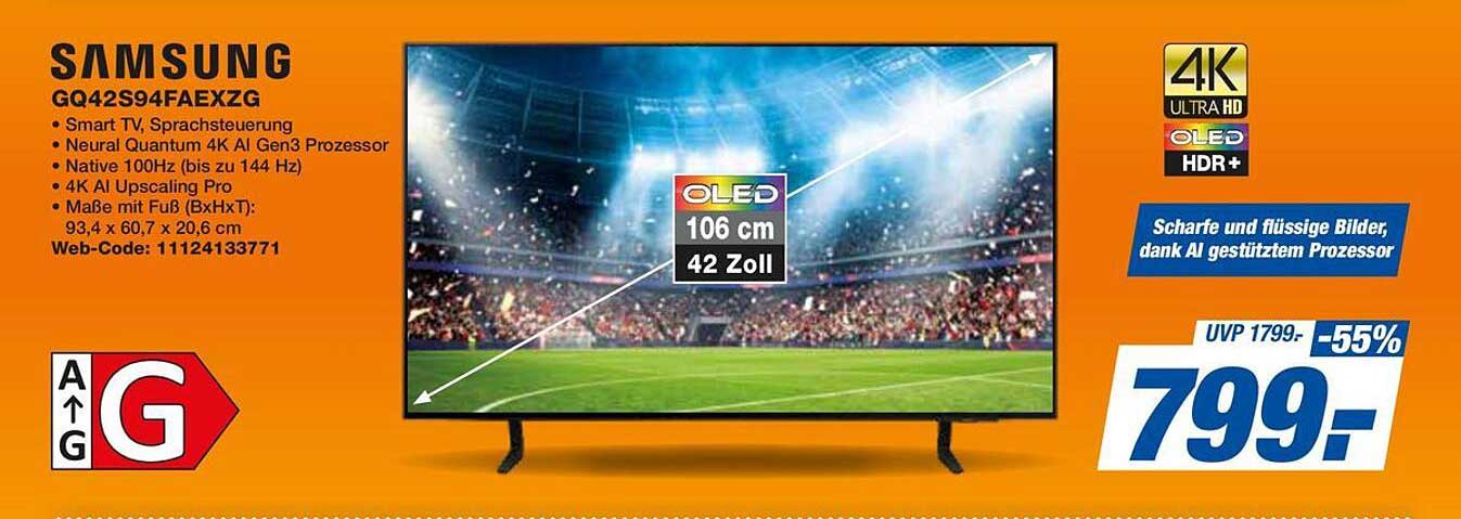 SAMSUNG GQ42S94FAEXZG