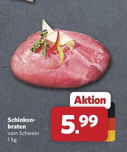 Schinkenbraten vom Schwein 1 kg