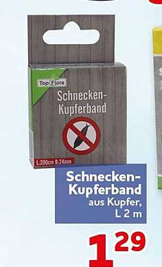 Schnecken-Kupferband