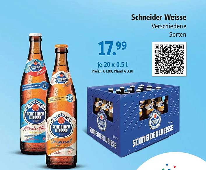 Schneider Weisse Verschiedene Sorten