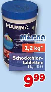 Schockchlor-tabletten