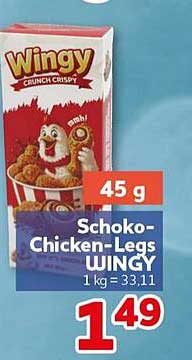 Schoko-Chicken-Legs WINGY
