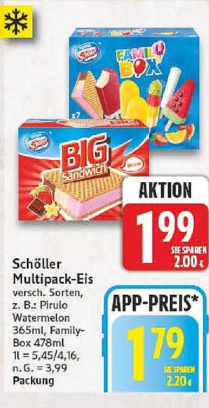 Schöller Multipack-Eis