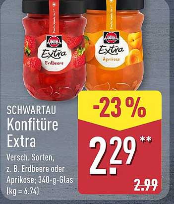 SCHWARTAU Konfitüre Extra