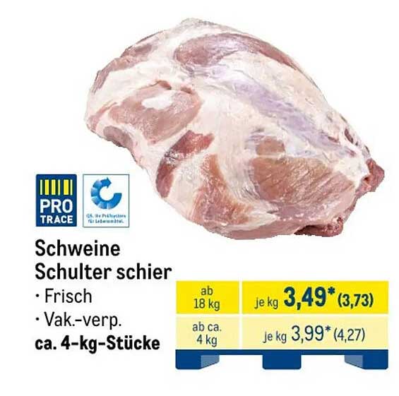 Schweine Schulter schier