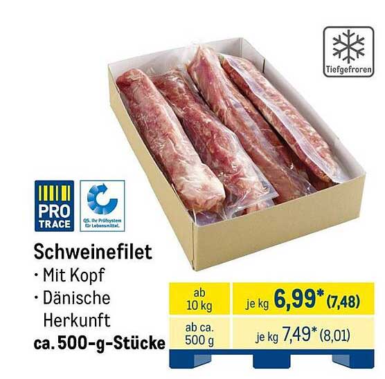 Schweinefilet • Mit Kopf • Dänische Herkunft