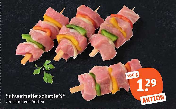 Schweinefleischspieß