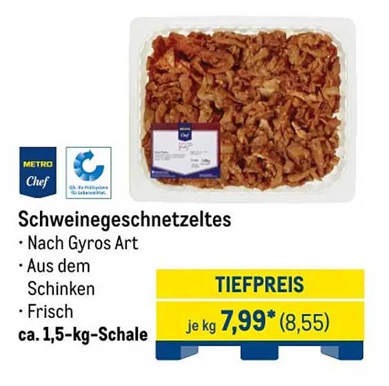 Schweinegeschnetzeltes