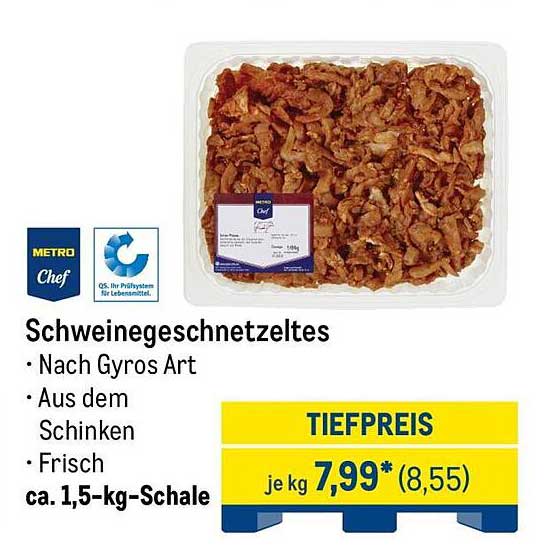 Schweinegeschnetzeltes