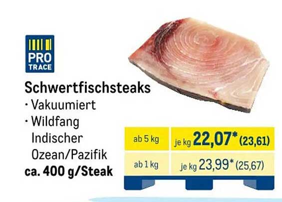 Schwertfischsteaks