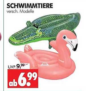 SCHWIMMTIERE versch. Modelle
