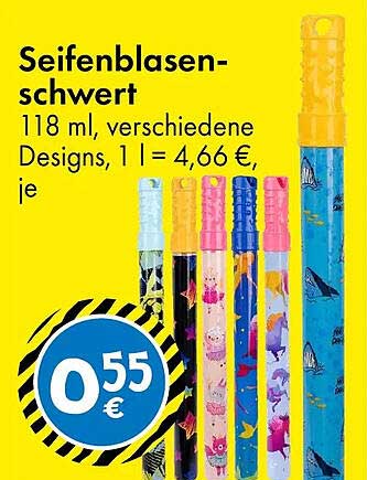Seifenblasen-schwert
