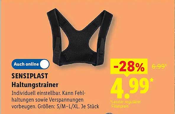 SENSIPLAST Haltungstrainer