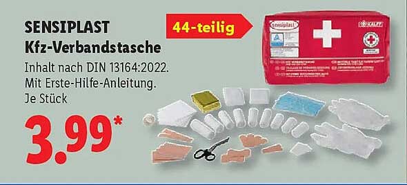 SENSIPLAST Kfz-Verbandstasche
