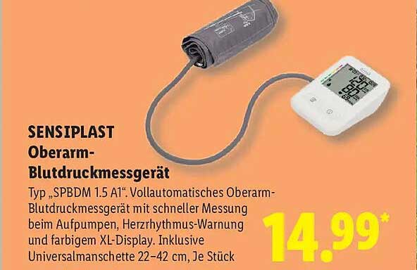 SENSIPLAST Oberarm-Blutdruckmessgerät