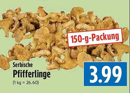 Serbische Pfifferlinge