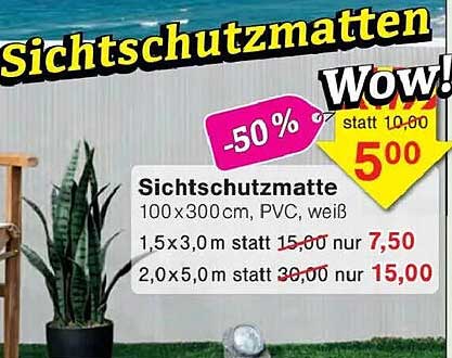 Sichtschutzmatte