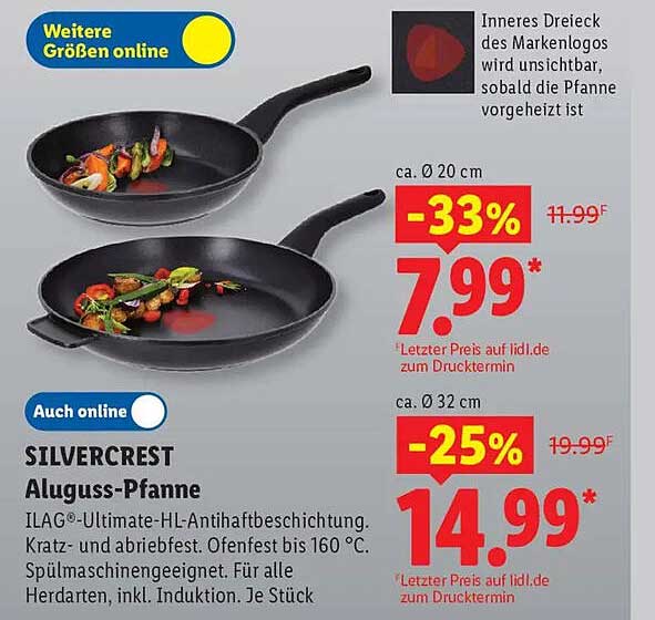 SILVERCREST Aluminium-Pfanne