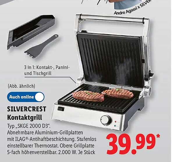 SILVERCREST Kontaktgrill