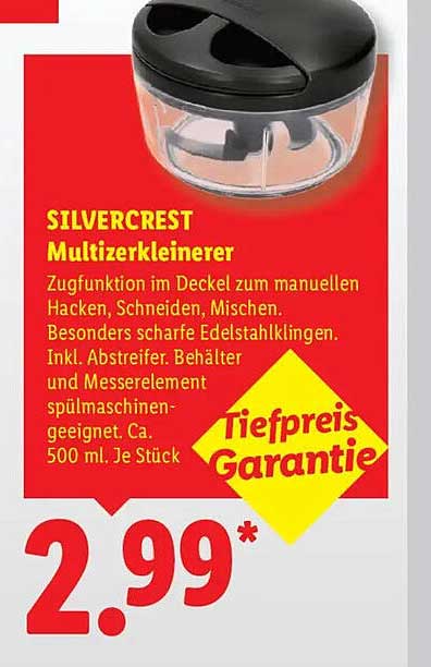 SILVERCREST Multizerkleinerer