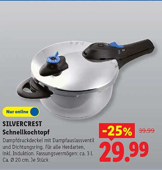 SILVERCREST Schnellkochtopf