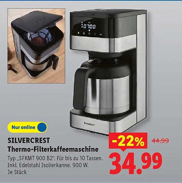 SILVERCREST Thermo-Filterkaffeemaschine