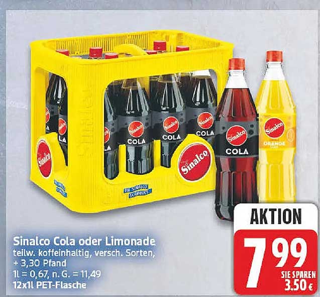 Sinalco Cola oder Limonade