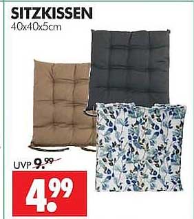 SITZKISSEN 40x40x5cm