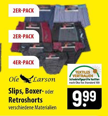 Slips, Boxer- oder Retroshorts