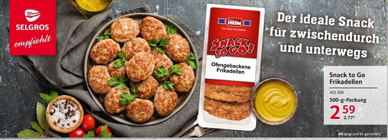 Snack to Go Frikadellen