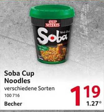 Soba Cup Noodles
