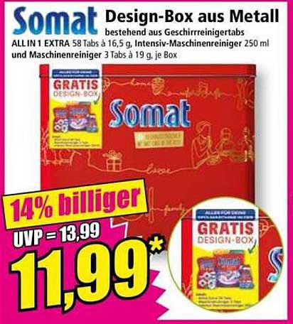 Somat Design-Box aus Metall