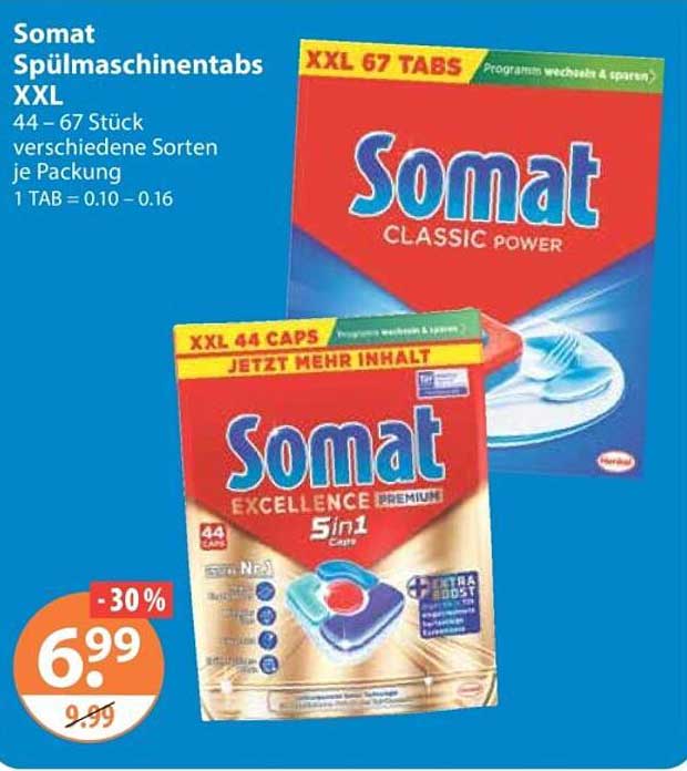Somat Spülmaschinentabs XXL
