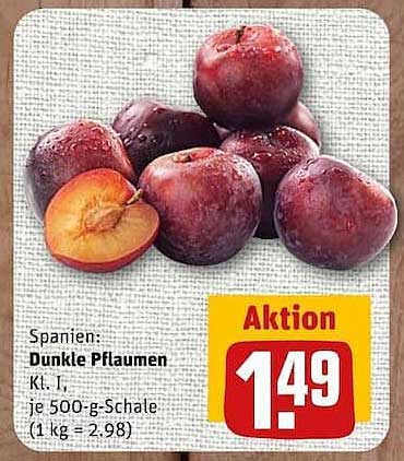 Spanien: Dunkle Pflaumen