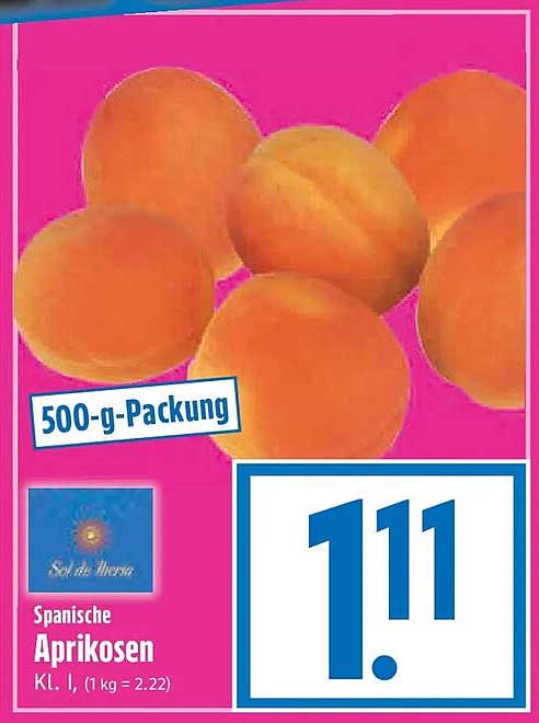Spanische Aprikosen