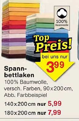 Spann-bettlaken