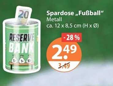 Spardose „Fußball“