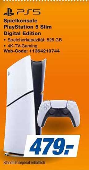 Spielkonsole PlayStation 5 Slim Digital Edition