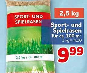 SPORT- UND SPIELRASEN