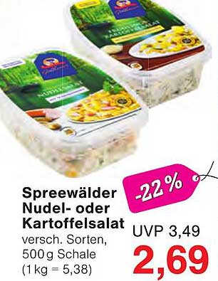 Spreewälder Nudel- oder Kartoffelsalat