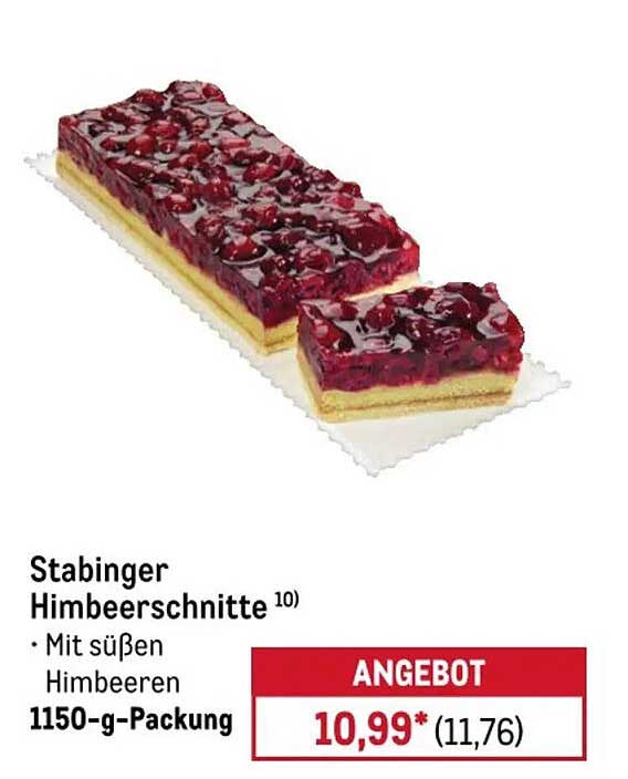 Stabinger Himbeerschnitte