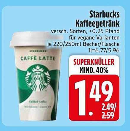 Starbucks Kaffeegetränk